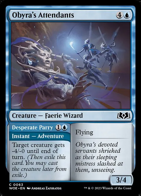Obyra's Attendants // Desperate Parry 063/291