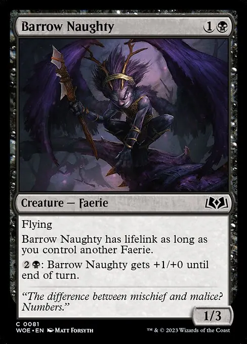 Barrow Naughty 081/291