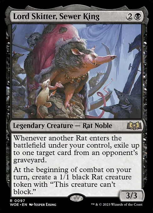Lord Skitter, Sewer King 097/291