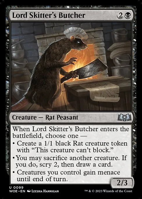 Lord Skitter's Butcher 099/291