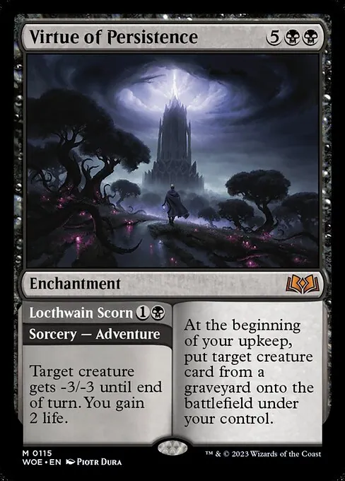 Virtue of Persistence // Locthwain Scorn 115/291