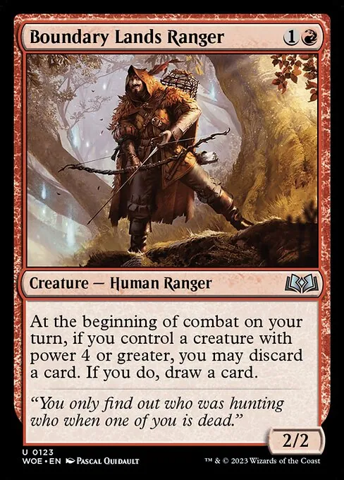Boundary Lands Ranger 123/291