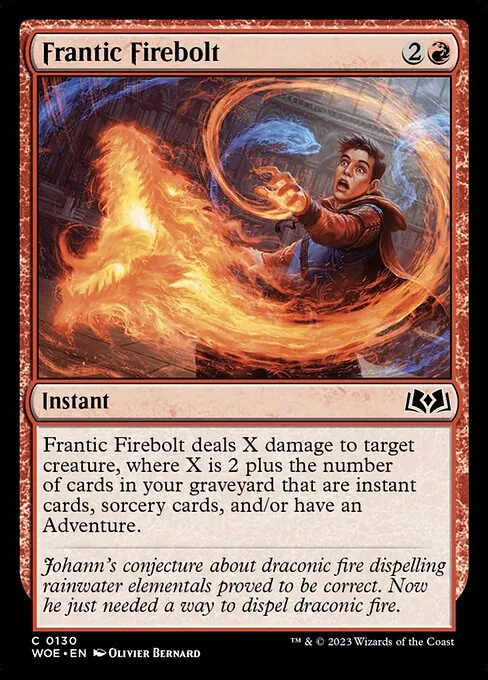 Frantic Firebolt 130/291