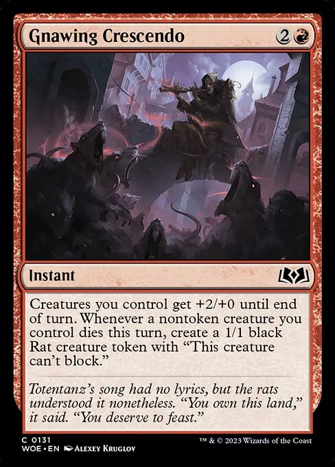Gnawing Crescendo 131/291