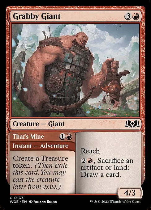 Grabby Giant // That's Mine 133/291