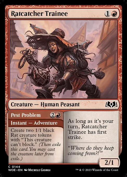 Ratcatcher Trainee // Pest Problem 144/291