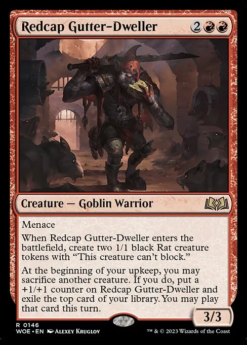 Redcap Gutter-Dweller 146/291