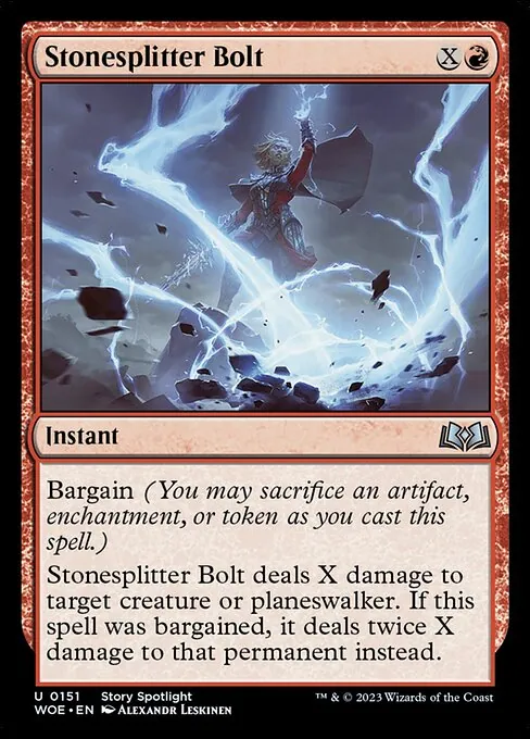 Stonesplitter Bolt 151/291