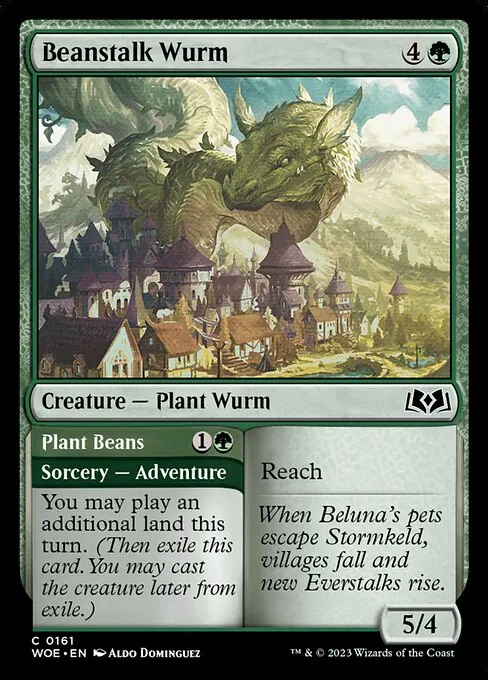Beanstalk Wurm // Plant Beans 161/291
