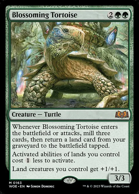 Blossoming Tortoise 163/291
