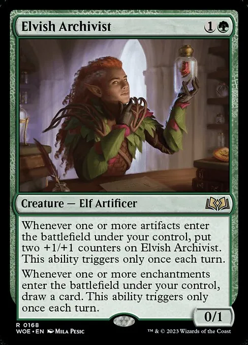 Elvish Archivist 168/291
