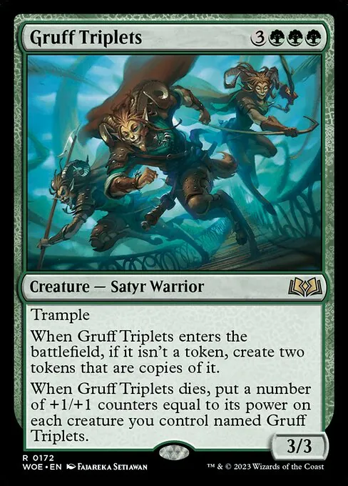 Gruff Triplets 172/291