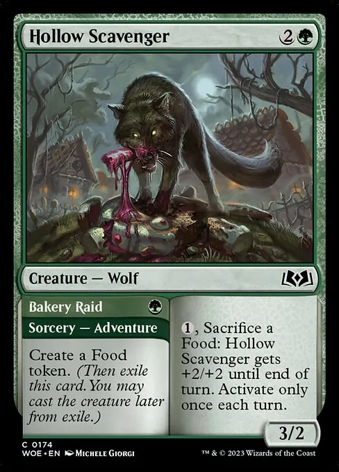 Hollow Scavenger // Bakery Raid 174/291