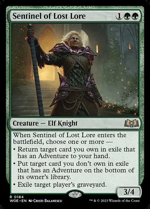 Sentinel of Lost Lore 184/291