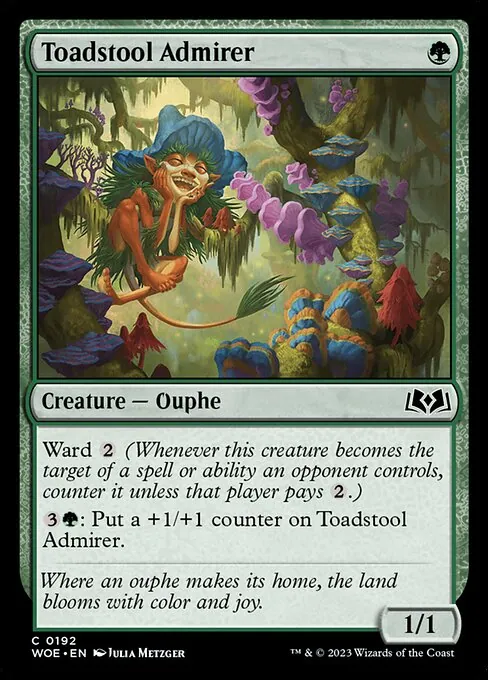 Toadstool Admirer 192/291