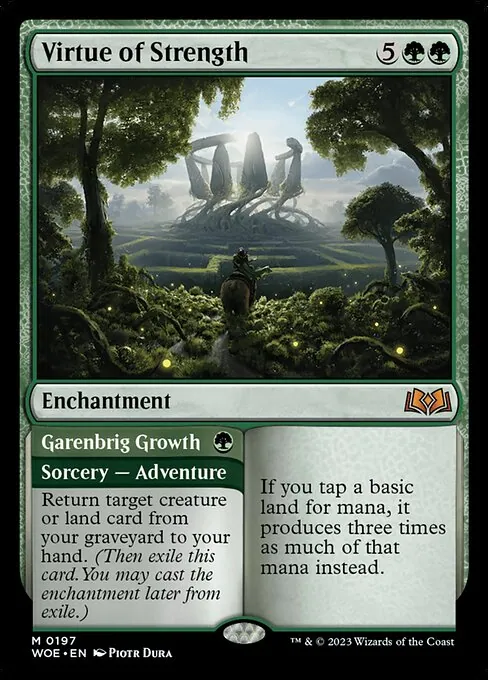 Virtue of Strength // Garenbrig Growth 197/291
