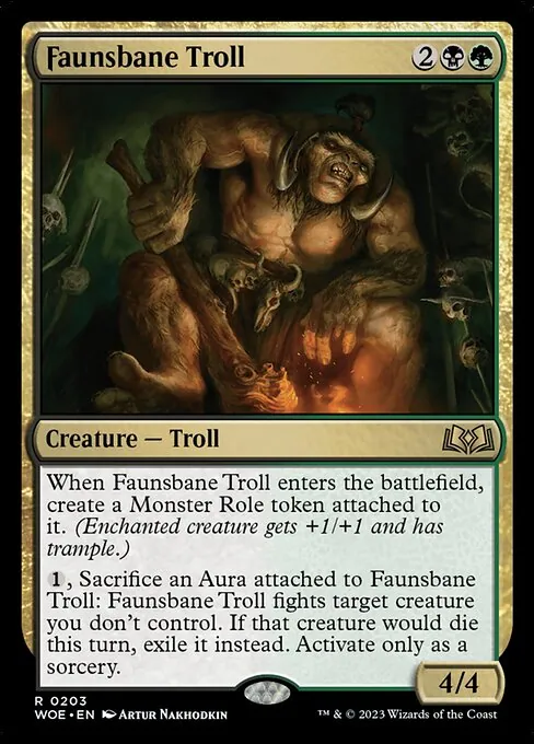 Faunsbane Troll 203/291