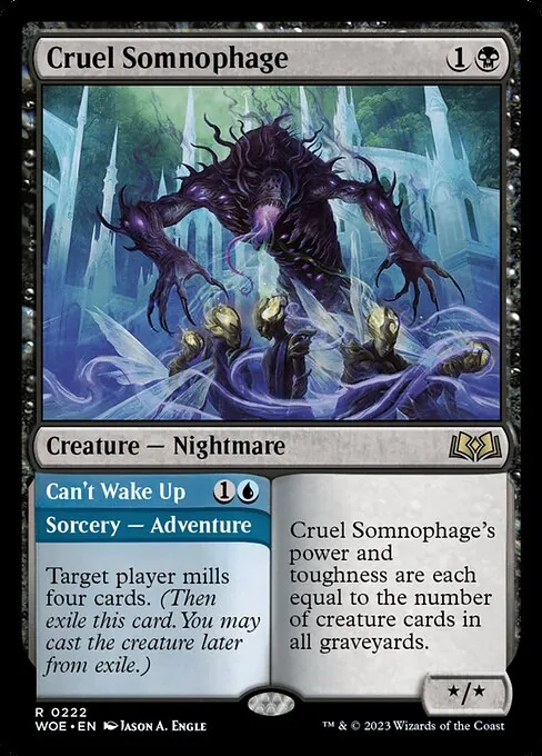 Cruel Somnophage // Can't Wake Up 222/291