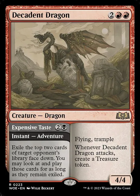 Decadent Dragon // Expensive Taste 223/291