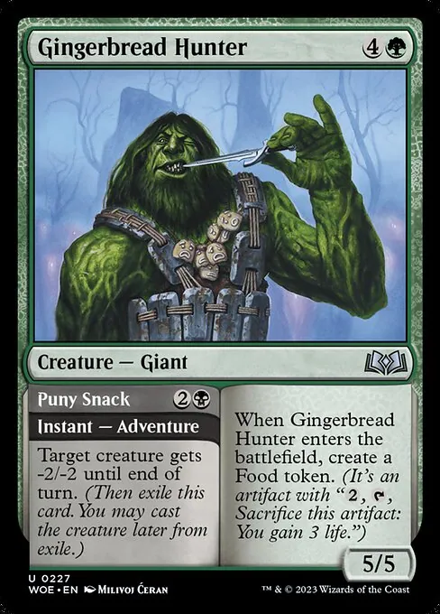 Gingerbread Hunter // Puny Snack 227/291