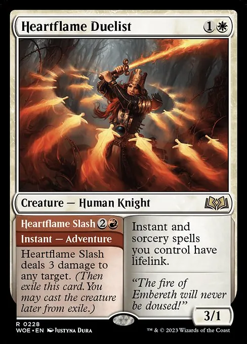Heartflame Duelist // Heartflame Slash 228/291