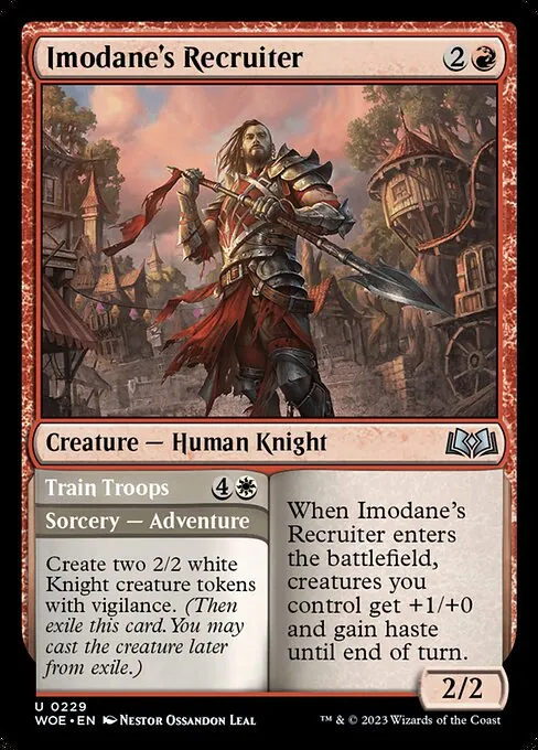 Imodane's Recruiter // Train Troops 229/291