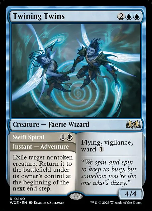 Twining Twins // Swift Spiral 240/291
