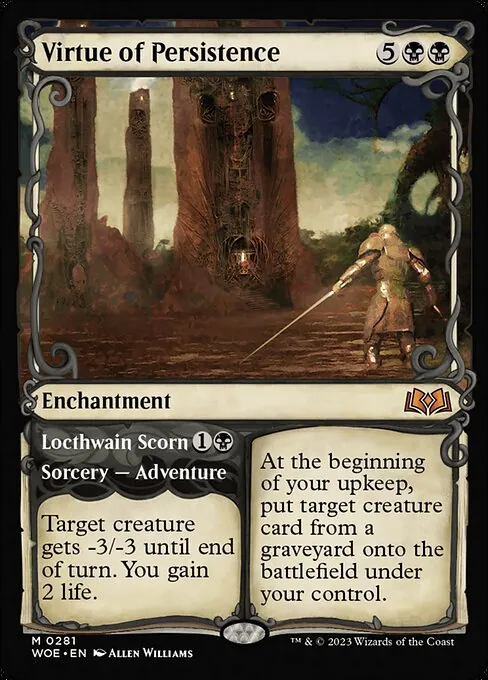 Virtue of Persistence // Locthwain Scorn 281/291