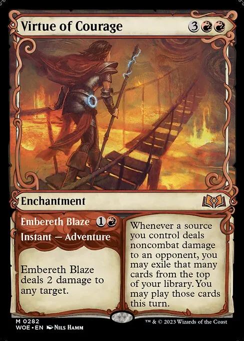 Virtue of Courage // Embereth Blaze 282/291