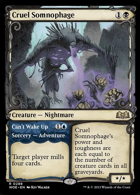 Cruel Somnophage // Can't Wake Up 286/291