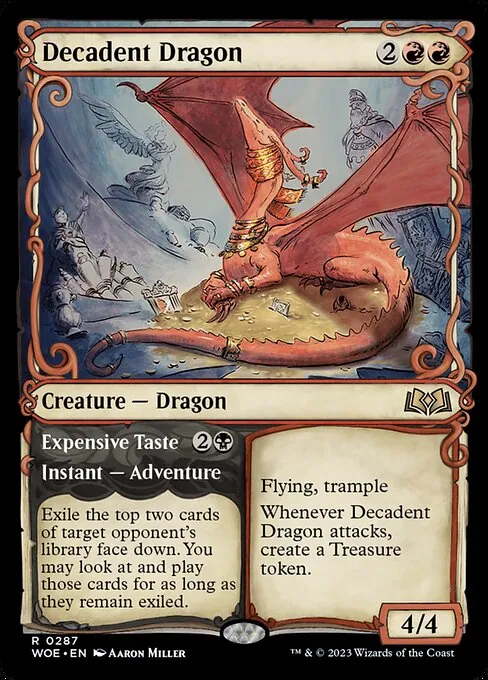Decadent Dragon // Expensive Taste 287/291