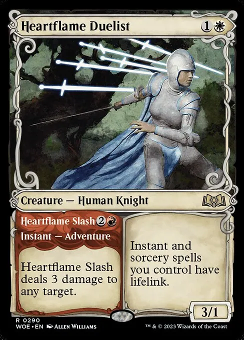 Heartflame Duelist // Heartflame Slash 290/291