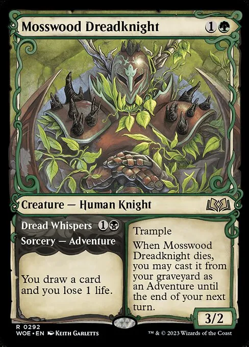 Mosswood Dreadknight // Dread Whispers 292/291