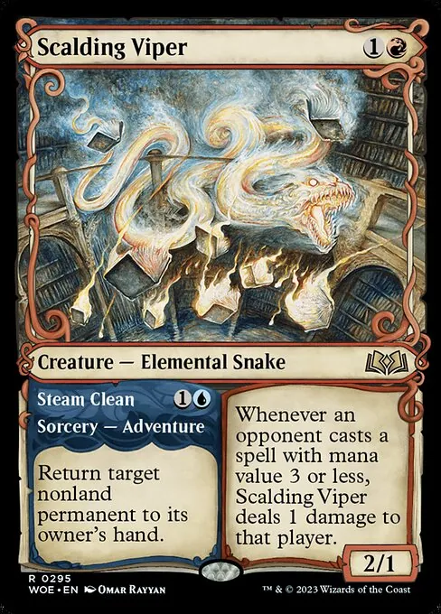 Scalding Viper // Steam Clean 295/291