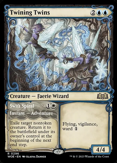 Twining Twins // Swift Spiral 296/291