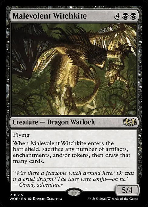 Malevolent Witchkite 315/291