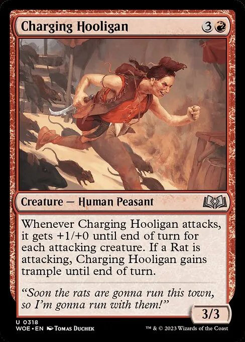Charging Hooligan 318/291