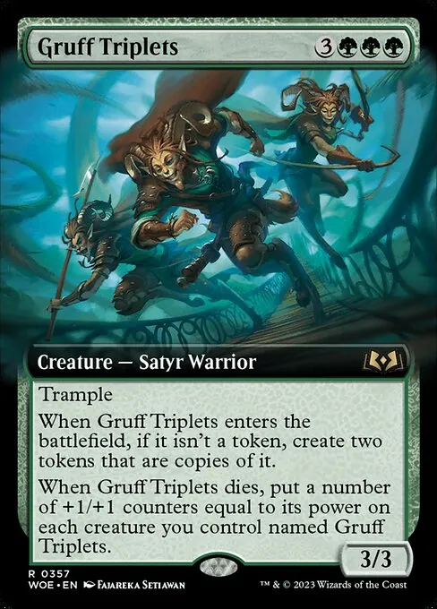 Gruff Triplets 357/291
