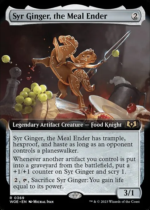 Syr Ginger, the Meal Ender 369/291
