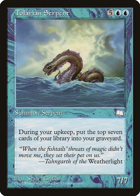Tolarian Serpent 057/167