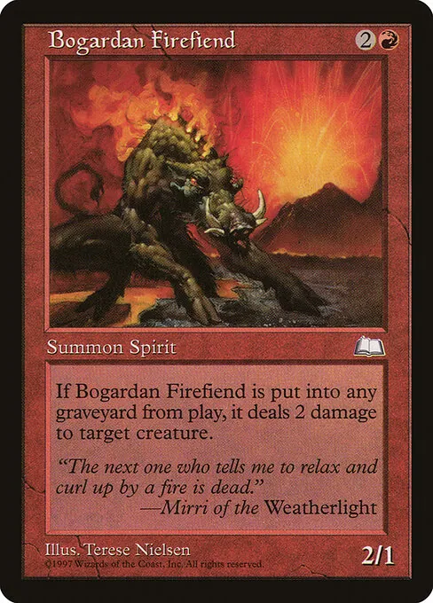Bogardan Firefiend 091/167