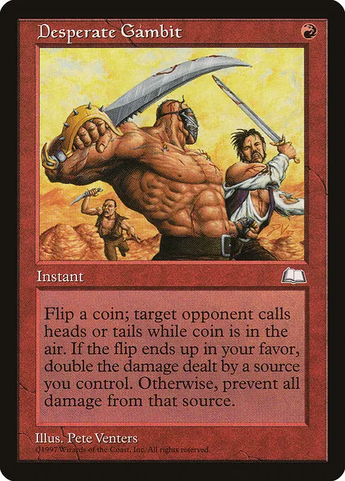 Desperate Gambit 096/167