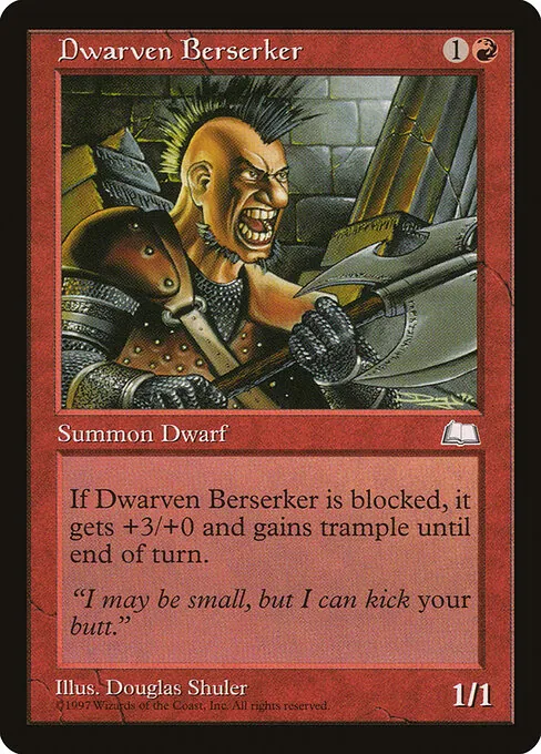 Dwarven Berserker 097/167