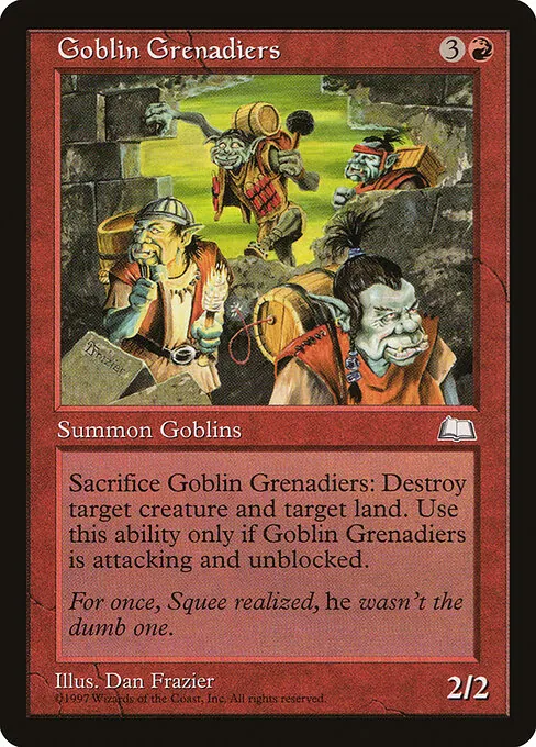 Goblin Grenadiers 104/167