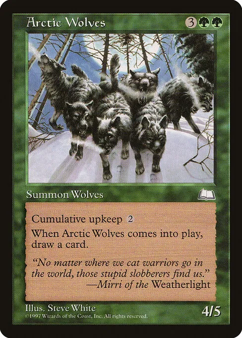 Arctic Wolves 118/167