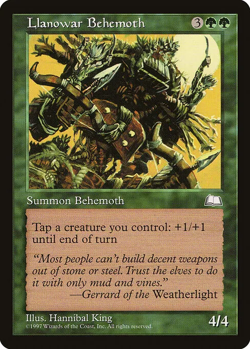 Llanowar Behemoth 132/167