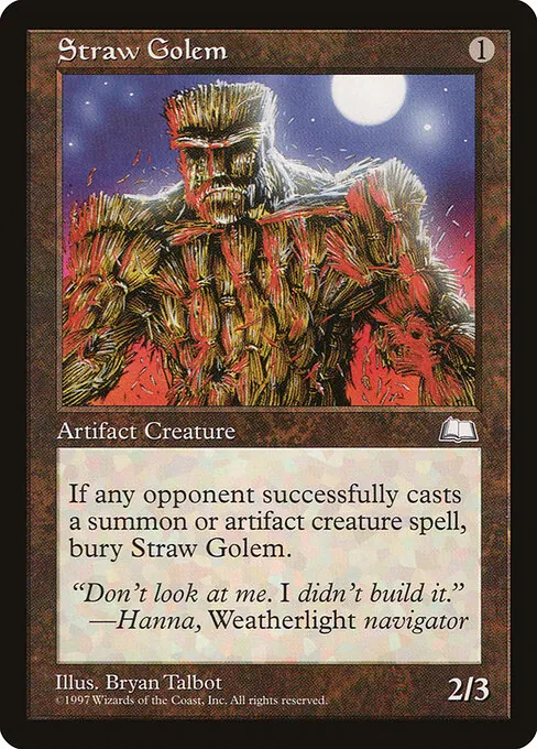 Straw Golem 158/167