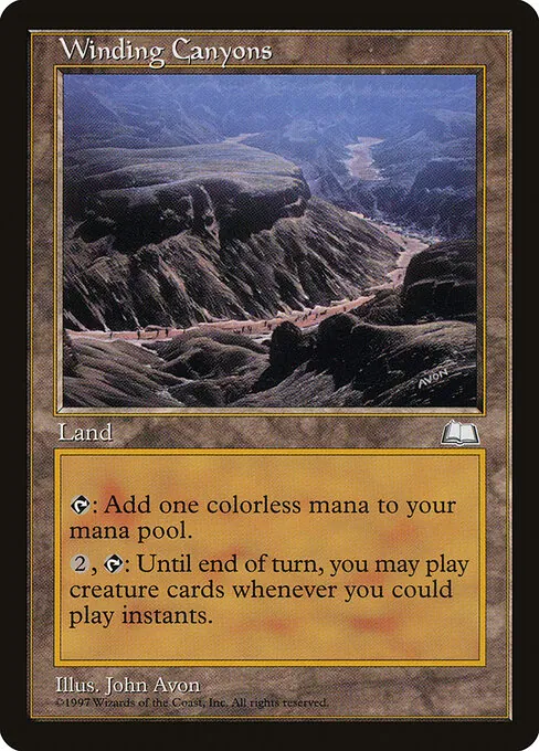 Winding Canyons 167/167