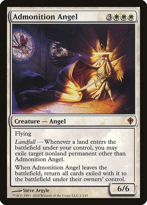 Admonition Angel 001/145