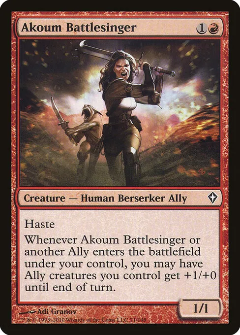 Akoum Battlesinger 071/145